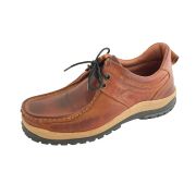 Men’s comfort everyday shoes in warm brown