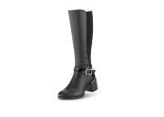 Ladies' boots type chukka in claret