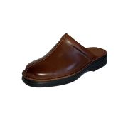 Men’s brown slippers