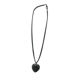 Stylish necklace of velour
