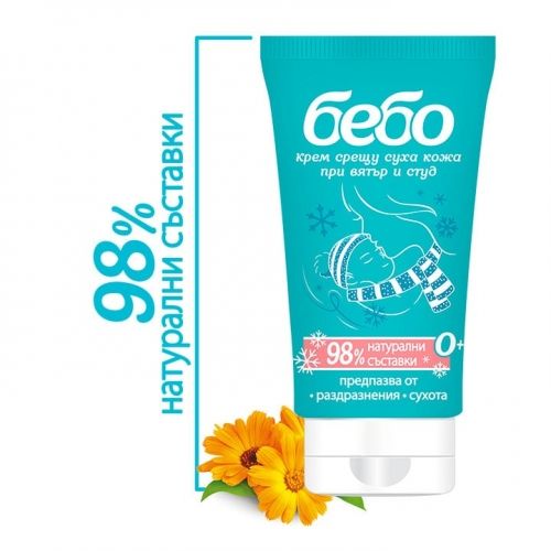 Cream against dry skin in wind and cold – bebo