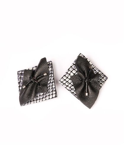 Обеци от кожа Wild Agate