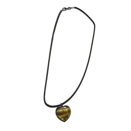 Stylish necklace of velour