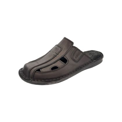 Men’s brown slippers