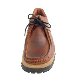 Men’s comfort everyday shoes in warm brown