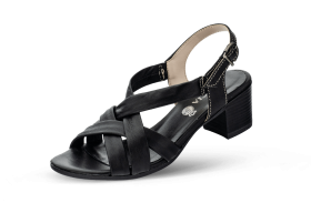 Дамски сандали в черен цвят
