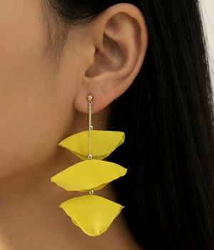 Обеци - Fleur Elegance Yellow 