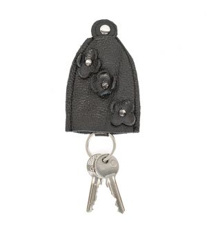 Ключодържател от естествена кожа - Daisy