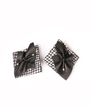 Обеци от кожа Wild Agate