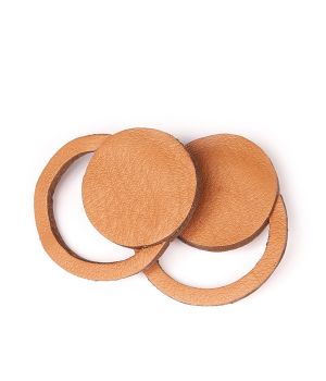 Обеци от кожа New Moon