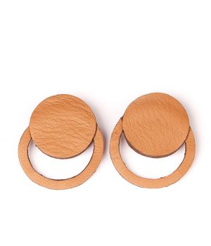 Обеци от кожа New Moon