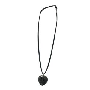 Stylish necklace of velour