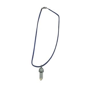 Stylish necklace of velour