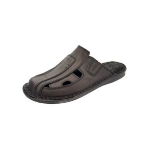 Men’s brown slippers