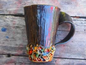 Рисувана керамична чаша