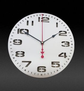 Часовник с арабски цифри - кръг