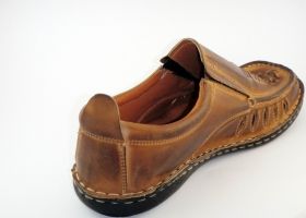 Men’s brown genuine leather sandals