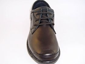 Черни мъжки обувки от естествена кожа