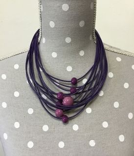 Hand-made multi-rows necklace